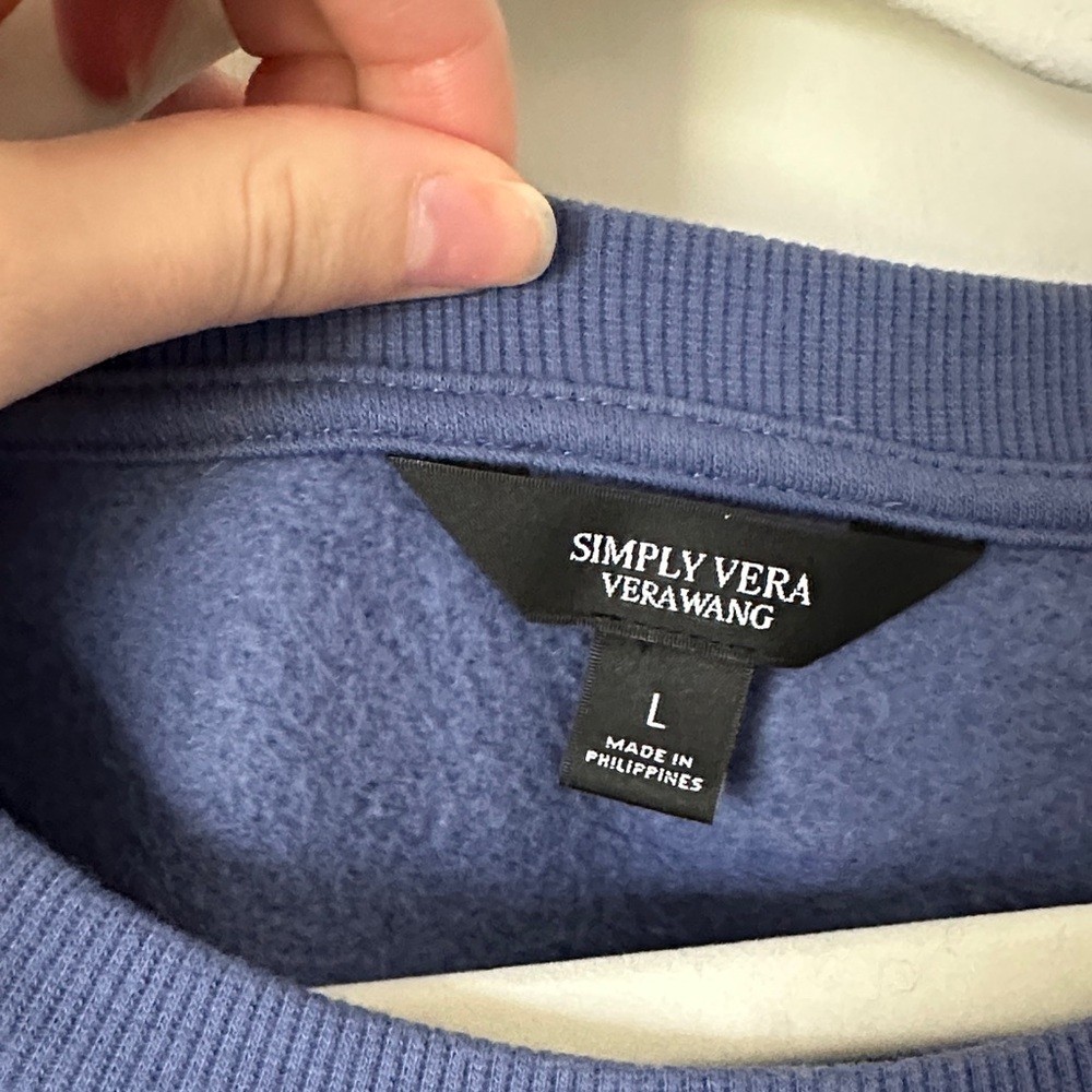 Simply Vera Vera Wang Sweatshirt - Picture 2 of 6